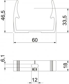 OBO ALQ M50 Quick-Schelle M50 Alu 
