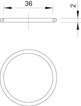 OBO 171 M40 Dichtring O-Ring M40 NBR 