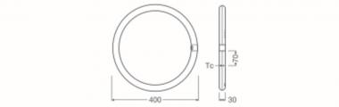 LEDV LED Tube T9 C EM Val 24W/840 (40W) 