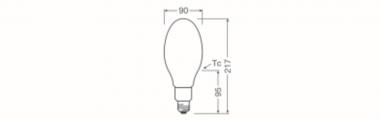 LEDV HQL LED FIL V 32W/827 5400lm (125W) 