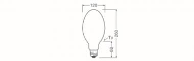 LEDV HQL LED FIL V 60W/840 9000lm 