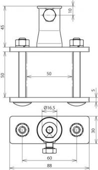 DEHN Befestigungsschelle          106312 