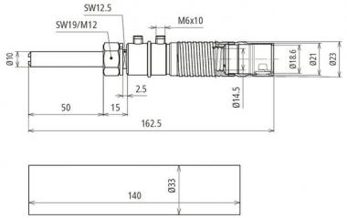 Dehn 819648 AE  AE ISO RAV KF HVI 60 V2A 