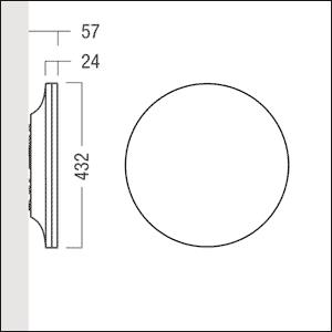 ZUM LED-Wand-und Deckenleuchte  60817671 