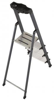 KRAU SECURO-Alu-Leiter 4 Stufen   126429 