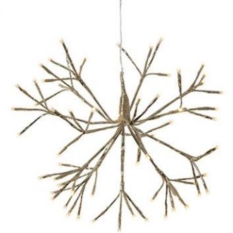S&H 3D-LED-Hängestern "Firework" Ø 88207 