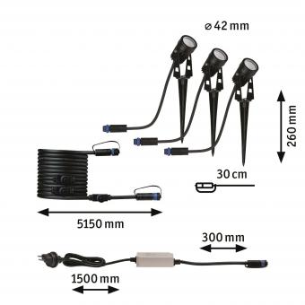 Paulmann Outdoor Plug&Shine Spot   94692 