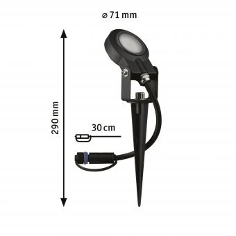 Paulmann Outdoor Plug & Shine Spot 94729 