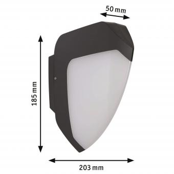 Paulmann Outdoor 230V Wall Ikosea  94517 