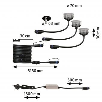 Paulmann 94689 Outdoor Plug &     946.89 