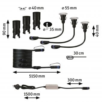 Paulmann 94690 Outdoor Plug &     946.90 