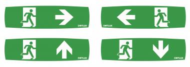 DOTLUX LED-Rettungsleuchte EXIT   5389-1 