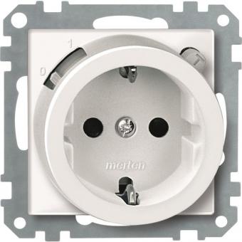 Merten FI-SCHUKO-Steckdose BRS    233819 