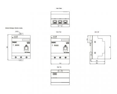 Siemens 6GK71771MA200AA0 LOGO! CSM12/24 