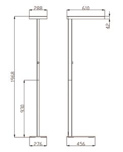 DOTL LED-Stehleuchte ASSIST  5325-040075 