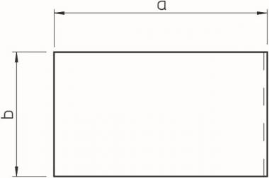 OBO WDK HE100130RW Endstück 100x130mm 