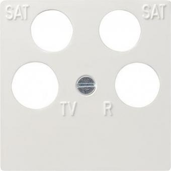 GIRA 025903 Zentralplatte 4fach 