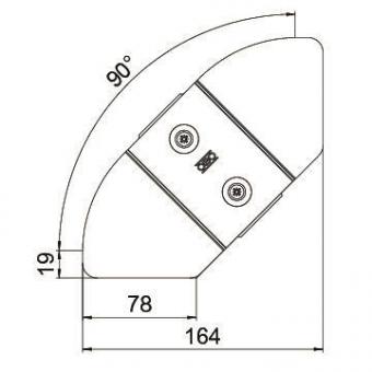OBO RBD W 100 A4 Deckel f.Bogen 