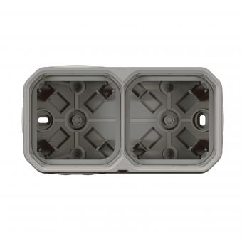 Legrand 069672L Plexo New 2fach Gehäuse 