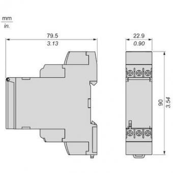 GS Multifunction Timer Relay,  RE22R2MMW 