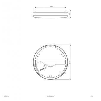 EVN LED Anbaupanel rund si    AP27251425 