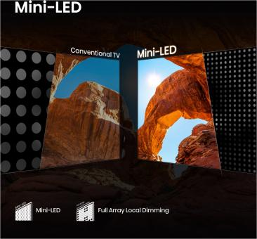 Hisense 75U7Q sw Mini LED-TV ULED 