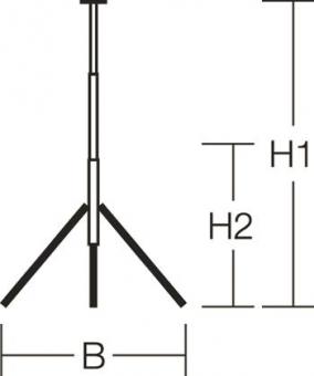 Sonlux Stativ Standard,     95-0171-0001 