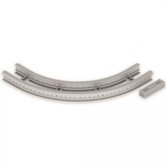 Flachbogen 90  halogenfrei grau 85x200 R 