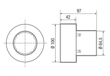 MAICO Ventiladapter               MF-A63 