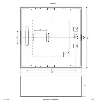 EVN LED Anbaupanel,ws IP44 -   ATQ120125 