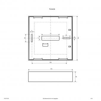 EVN LED Anbaupanel,ws IP44 -   ATQ170125 