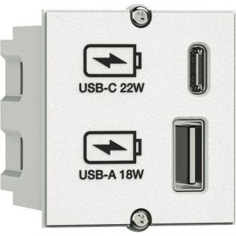 Bachmann USB A/C 22W Charger CM 917.2271 