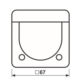 Jung KNX Automatikschalter      CD3281WW 