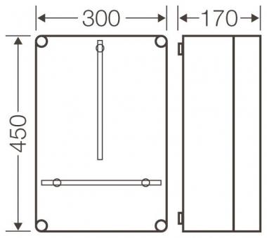 HENS Zählergehäuse                MI2300 