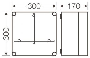 HENS Zählergehäuse                MI2200 