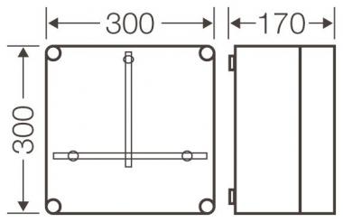 HENS Zählergehäuse                MI2200 