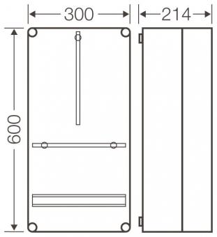 HENS Zählergehäuse                MI2410 