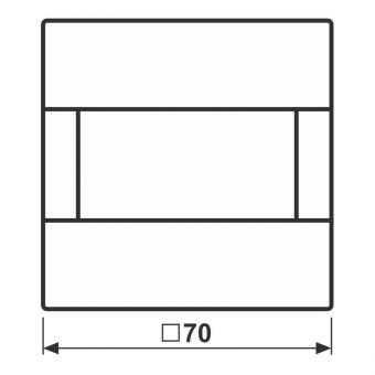 Jung KNX Automatikschalter   LS 3181 WWM 