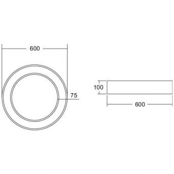 Brumberg LED-Anbau-Ringl.       13560164 