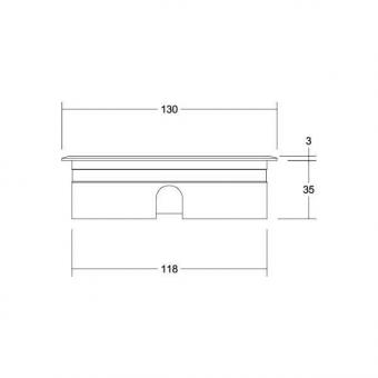 Brumberg LED-Bodeneinbauleuchte 14035223 