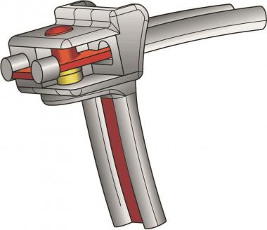 Hellermann KR8/33-PA46-GY(50) Kabel- 
