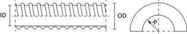 Hellermann PSR25-PVC-GY grau 
