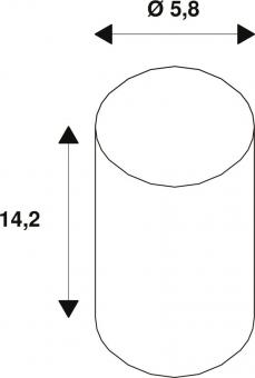SLV ST58 E27 LED Leuchtmittel    1005268 