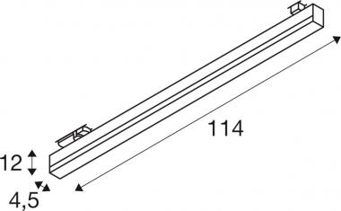 SLV SIGHT TRACK DALI 3 Phasen    1005397 