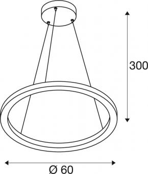 SLV ONE 60 DALI Indoor LED       1002910 