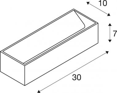 SLV LOGS IN L Indoor LED         1002928 