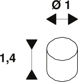 SLV Abstandshalter Set f.ENOLA   1002853 