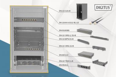 Assmann Netzwerk-Set 254   DN-10-SET-3-B 