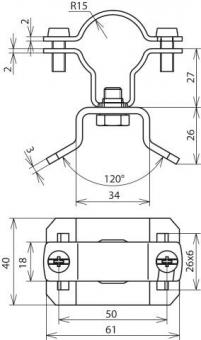 Dehn 275359   LH ZS 27 30 SBH 25X0.3 V2A 