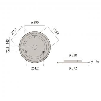 PII SL713 RM AB 34W 4000K  8713661346414 